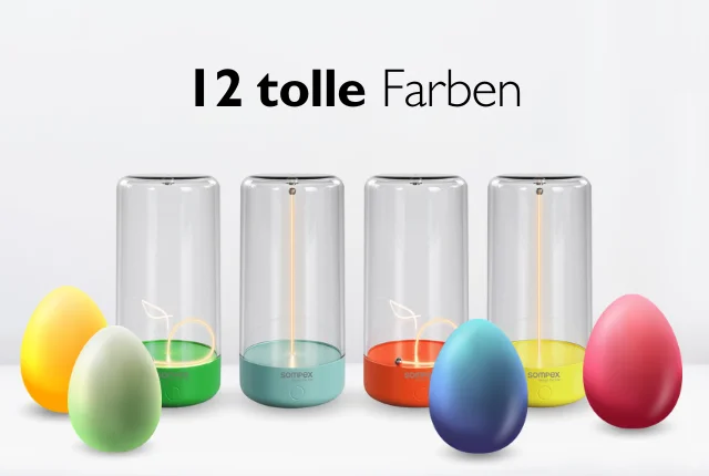 12 tolle Farben